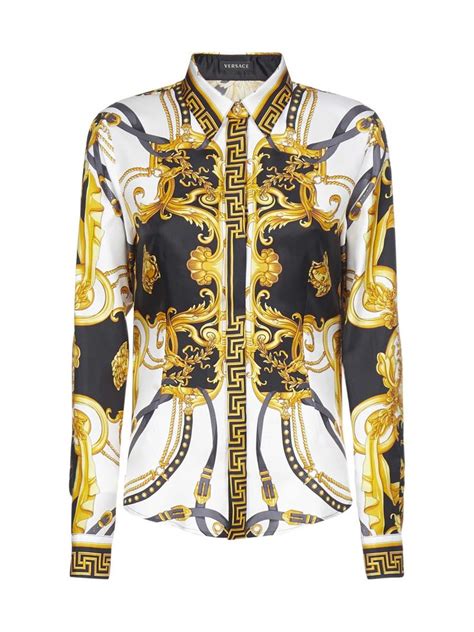 versace shirt dress women's|Versace formal shirts.